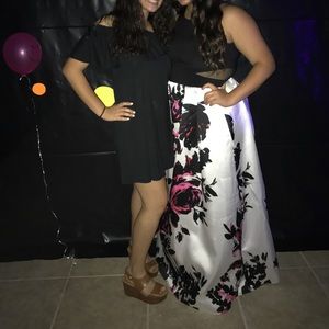 Fit and Flare Prom Dress